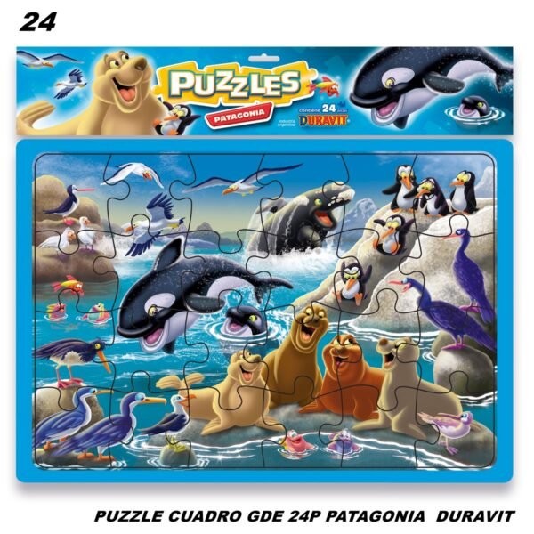 24 PUZZLE X 24P CUADRO GDE  PATAGONIA (Caja 24)