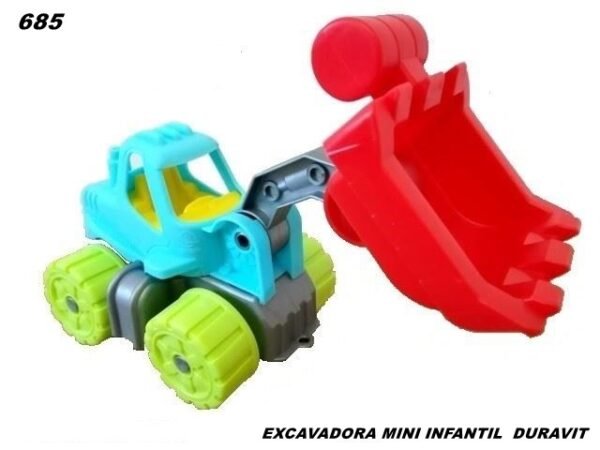 685 EXCAVADORA MINI INFANTIL  (Caja 50)