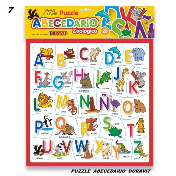7 PUZZLE ABECEDARIO (Caja 36)