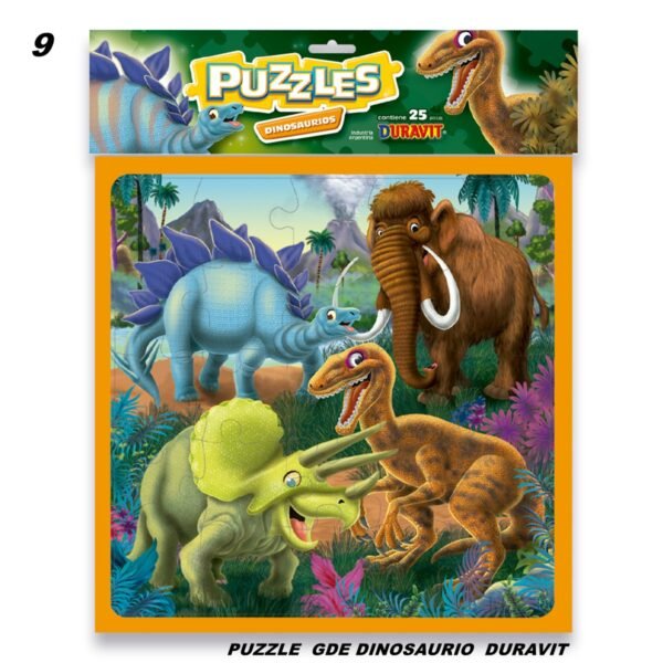 9 PUZZLE DINOSAURIO GDE  (Caja 36)