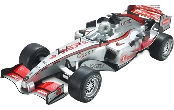 *40041- AUTO FORMULA 1, ESC 1:18 ,LUZ SONIDOS FRICCION PILAS INCL  30X12X10 - Imagen 4