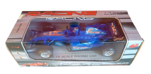 *40041- AUTO FORMULA 1, ESC 1:18 ,LUZ SONIDOS FRICCION PILAS INCL  30X12X10 - Imagen 3
