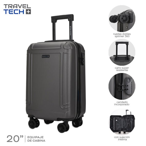 27432 – VALIJA RIGIDA Carry On Travel Tech (+INFO FOTOS)