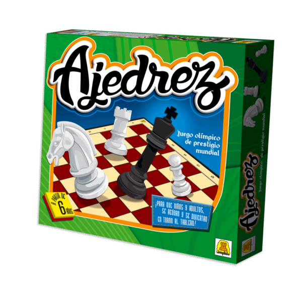 IM55 - Ajedrez Linea económica. IMPLAS  Tradicionales CAJAX8,  Participantes: 2 jugadores Edad: a partir de 6 años Medidas de la caja 27 x 25 x 4.5 cm (+INFO PDF)