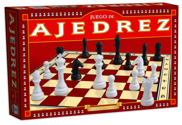 IM56 - Ajedrez Linea ESCOLAR .IMPLAS Tradicionales CAJAX8  Participantes: 2 jugadores Edad: a partir de 6 años Medidas de la caja 37.5 x 22.5 x 3.5 cm (+INFO PDF)