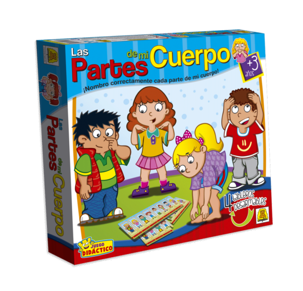 IM426- Las partes de mi cuerpo.DIDACTICOS EDUCATIVOS, Edad: a partir de 3 años Participantes: 2 a 4 Medidas de la caja: 27 x 25 x 4.5 cm Juego didactico.IMPLAS. (+INFO PDF)