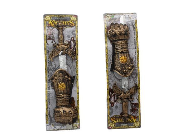 18655- JUEGO DE ESPADA Y BRAZALETE  56X16X5