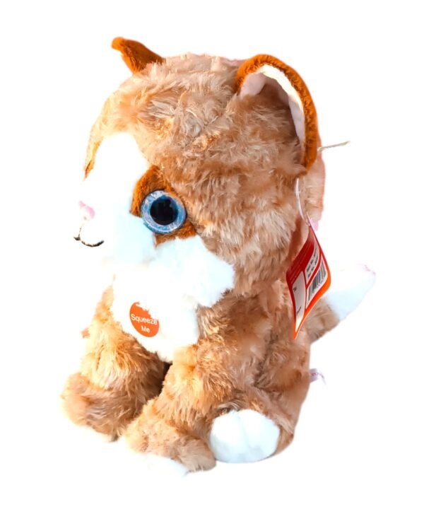 80397 -GATO 10,5"=27CM  SENTADO C/SONIDO 2 MOD +INFO+FOTOS - Imagen 5