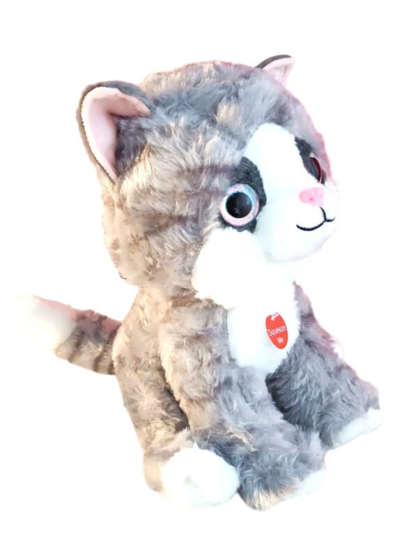 80397 -GATO 10,5"=27CM  SENTADO C/SONIDO 2 MOD +INFO+FOTOS - Imagen 2