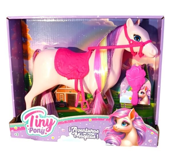 54355 - CABALLO TINY PONY C/ACCESORIOS CAJA 29X24X8 +INFO+FOTOS - Imagen 3
