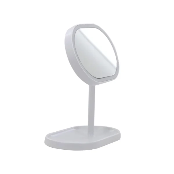 17809 – Espejo USB Trendy batería recargable(+FOTOS)  Info: Luz cálida, mixta y fría, Incluye cable USB Composición: Plástico Alto: 12,5cm Ancho: 18cm Profundidad: 2cm - Imagen 4