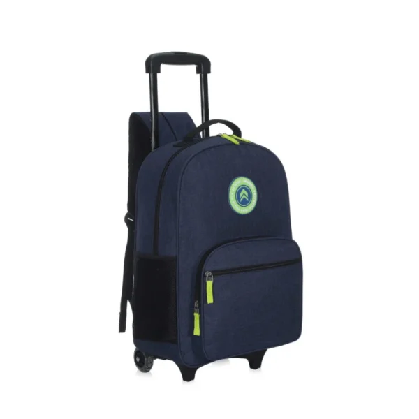 17511 – Mochila Carro Insider (+fotos)  Info: Portabotellas, tiras con tela mesh Composición: cordura jaspeada Alto: 44 cm Ancho: 32 cm Profundidad: 20 cm - Imagen 3