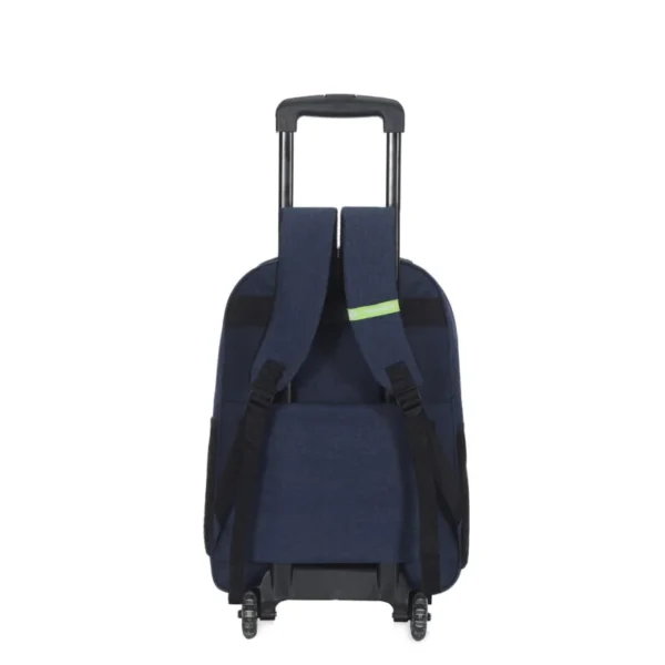 17511 – Mochila Carro Insider (+fotos)  Info: Portabotellas, tiras con tela mesh Composición: cordura jaspeada Alto: 44 cm Ancho: 32 cm Profundidad: 20 cm - Imagen 2