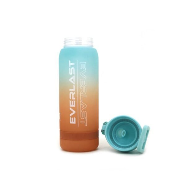 17369 - Botella Everlast T2 (+FOTOS)  Info: Tapa a rosca con pico, interna de silicona y asa integrada, dorso medidor e incluye packaging  Composición: PC  Alto: 1000ml - Imagen 7