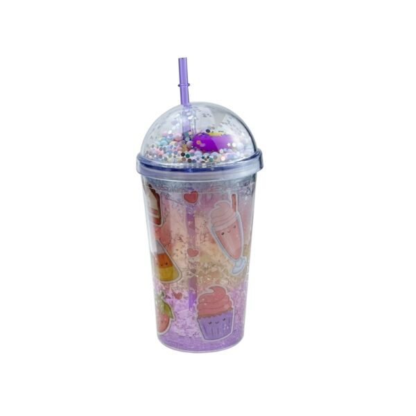 17388 - Vaso Trendy T2 (+FOTOS)   Info: Incluye sorbete y packaging  Composición: AS  Alto: 450ml - Imagen 3