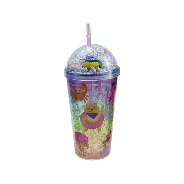 17388 - Vaso Trendy T2 (+FOTOS)   Info: Incluye sorbete y packaging  Composición: AS  Alto: 450ml - Imagen 2
