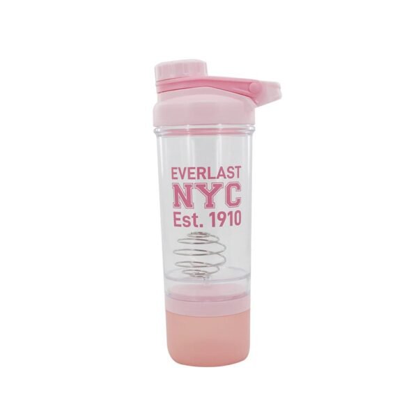 15254 - Shaker Everlast T4 , 500ML (+FOTOS+VIDEO+INFO)  Info: Botella con tapa a rosca, incluye mezclador, espacio para proteina y packaging  Composición: PC - Imagen 4