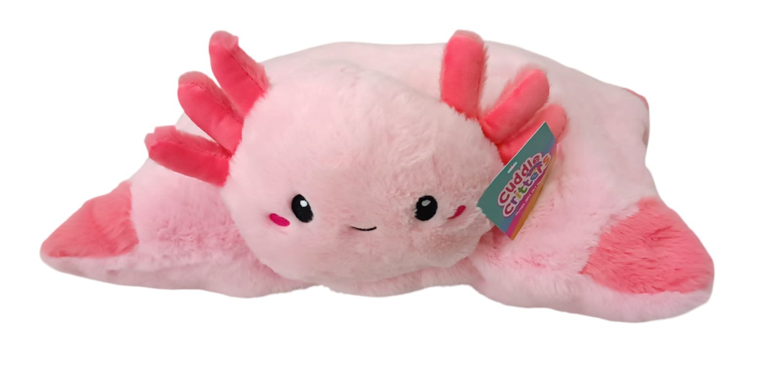 614576 -ALMOHADON ANIMALES CONVERTIBLE CON VELCRO 18"=46CM PELUCHE VARIOS MOD +INFO+FOTOS - Imagen 7