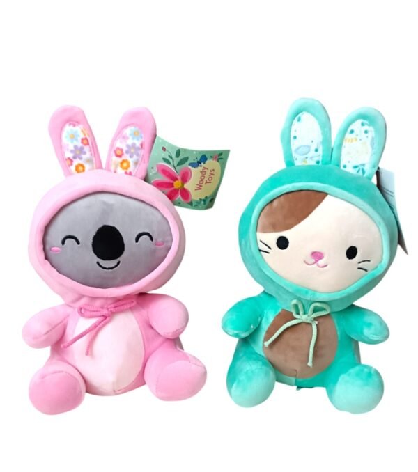 8503481- ANIMALES C/DISFRAZ CONEJO 6MOD 9"=23CM +INFO+FOTOS - Imagen 3