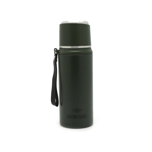 15941 - Termo Alpine Skate T2, 800ML  +INFO+FOTOS Info: Tapa a rosca, correa, mantiene la temperatura por varias horas, incluye packaging Composición: Acero 304 - Imagen 6