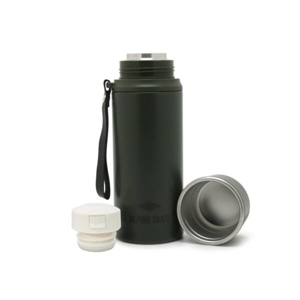 15941 - Termo Alpine Skate T2, 800ML  +INFO+FOTOS Info: Tapa a rosca, correa, mantiene la temperatura por varias horas, incluye packaging Composición: Acero 304 - Imagen 5