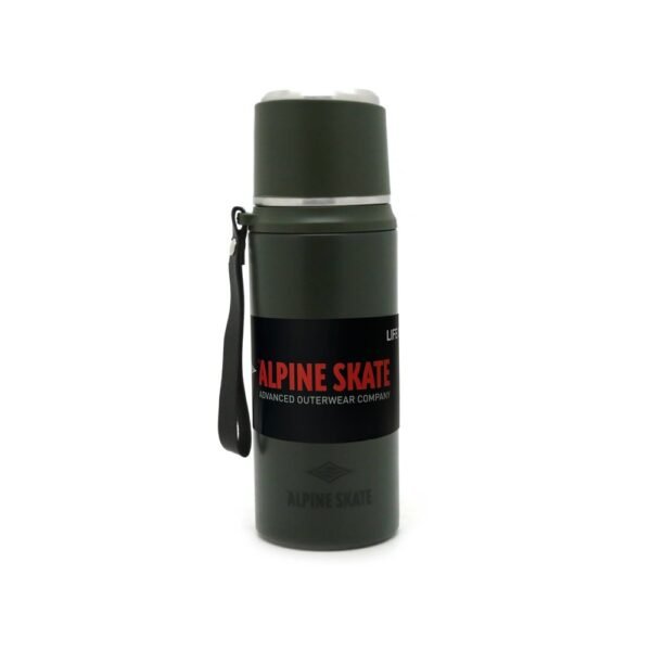 15941 - Termo Alpine Skate T2, 800ML  +INFO+FOTOS Info: Tapa a rosca, correa, mantiene la temperatura por varias horas, incluye packaging Composición: Acero 304 - Imagen 7