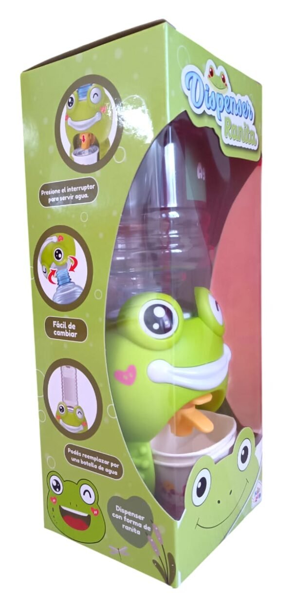 *55110- DISPENSER DE AGUA RANA 11X23X9  +INFO+FOTOS - Imagen 3