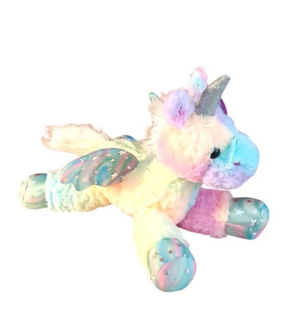 82207- UNICORNIO MULTICOLOR 13"=33 CM +INFO+FOTOS - Imagen 3
