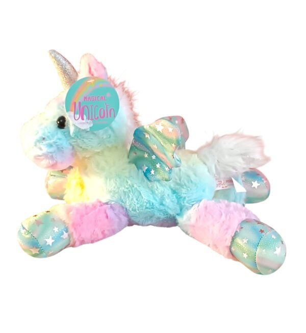 82207- UNICORNIO MULTICOLOR 13"=33 CM +INFO+FOTOS - Imagen 6