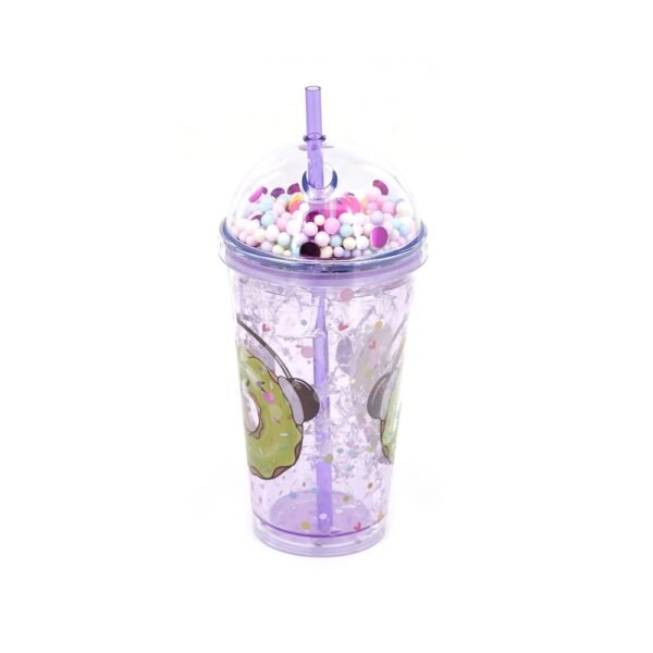18524 - Vaso Trendy 450ML  +INFO+FOTOS Info: Sorbete, tapa a rosca Composición: Plástico - Imagen 6