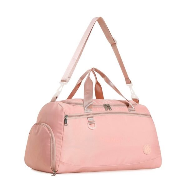 18573 - Bolso Trendy +INFO+FOTOS  Info: Bols front, lat, botinero, org int, suj p valij, tir desmnt  Composición: Nylon  Alto: 30cm  Ancho: 50cm  Profundidad: 28cm - Imagen 4
