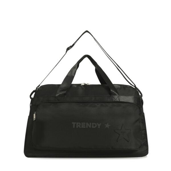 18574 - Bolso Trendy +INFO+FOTOS Info: Bol frontal, lats, org int, suj p valij, fuelle, tir desmnt  Composición: Nylon  Alto: 26cm  Ancho: 48cm  Profundidad: 22cm - Imagen 5