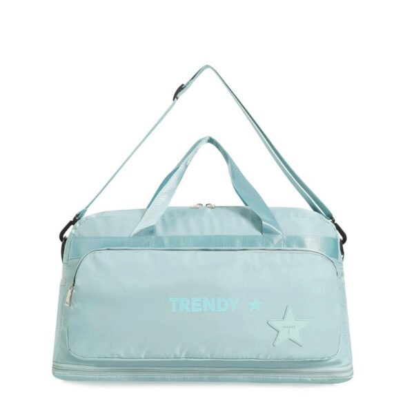 18574 - Bolso Trendy +INFO+FOTOS Info: Bol frontal, lats, org int, suj p valij, fuelle, tir desmnt  Composición: Nylon  Alto: 26cm  Ancho: 48cm  Profundidad: 22cm - Imagen 3