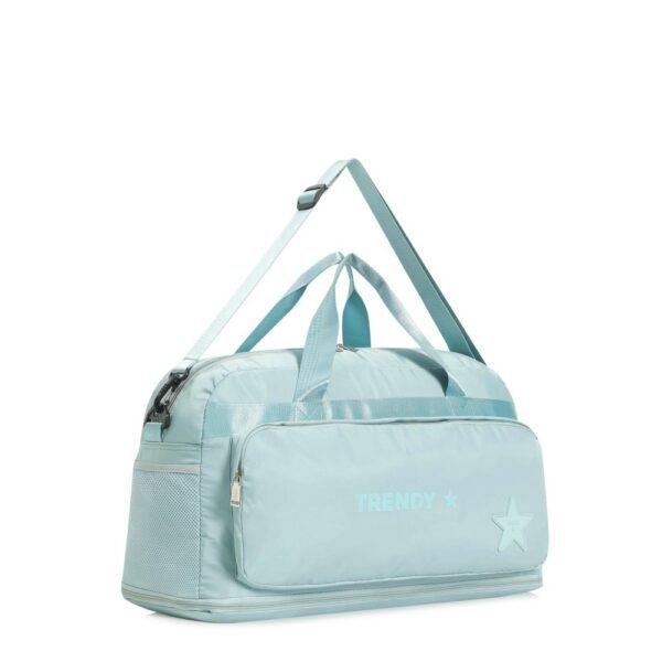 18574 - Bolso Trendy +INFO+FOTOS Info: Bol frontal, lats, org int, suj p valij, fuelle, tir desmnt  Composición: Nylon  Alto: 26cm  Ancho: 48cm  Profundidad: 22cm - Imagen 2