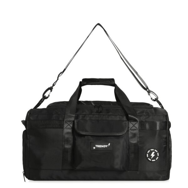18577 - Bolso Trendy +INFO+FOTOS  Info: Bol frontal, lat, botinero, org int, suj p valij, tir desmnt, manij lat  Composición: Nylon  Alto: 26cm  Ancho: 50cm  Profundidad: 25cm - Imagen 8