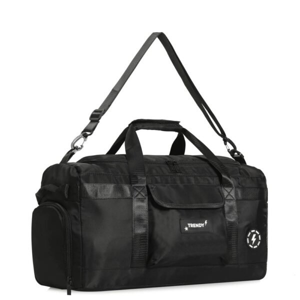 18577 - Bolso Trendy +INFO+FOTOS  Info: Bol frontal, lat, botinero, org int, suj p valij, tir desmnt, manij lat  Composición: Nylon  Alto: 26cm  Ancho: 50cm  Profundidad: 25cm - Imagen 7