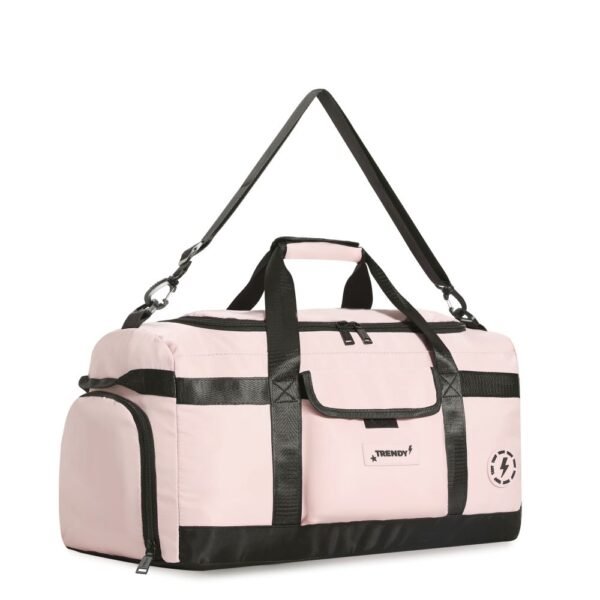 18577 - Bolso Trendy +INFO+FOTOS  Info: Bol frontal, lat, botinero, org int, suj p valij, tir desmnt, manij lat  Composición: Nylon  Alto: 26cm  Ancho: 50cm  Profundidad: 25cm - Imagen 2