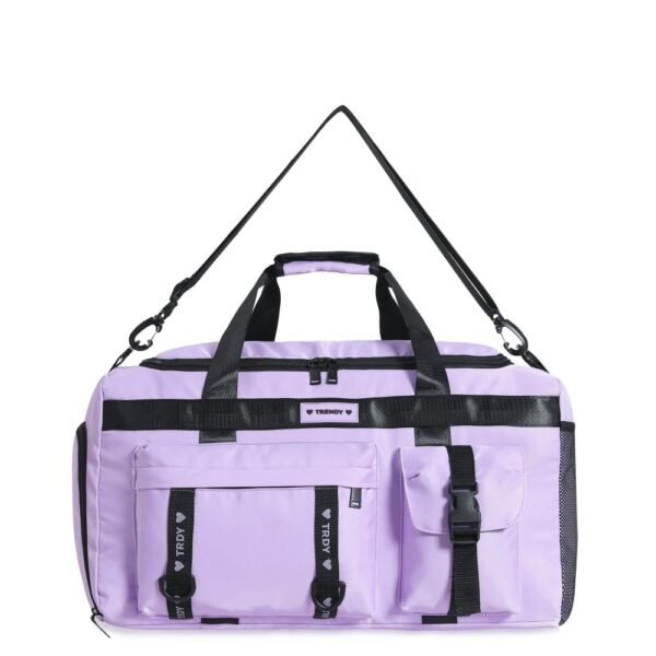 18578 - Bolso Trendy +INFO+FOTOS  Info: Bols front, lateral, org int, antirrobo, tir desmnt  Composición: Nylon  Alto: 26cm  Ancho: 50cm  Profundidad: 25cm - Imagen 5