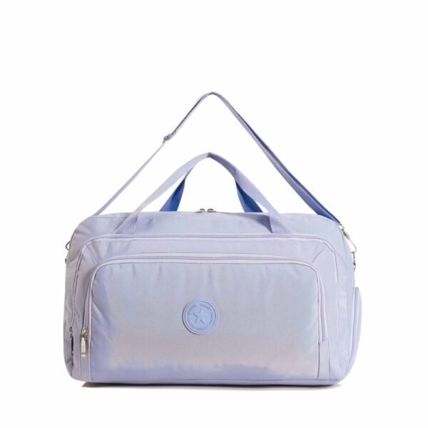 18581 - Bolso Trendy +INFO+FOTOS  Info: Bolsillo fronts, lat, botinero, tir desmnt, org int, suj p valija  Composición: Nylon  Alto: 28cm  Ancho: 48cm  Profundidad: 20cm - Imagen 8