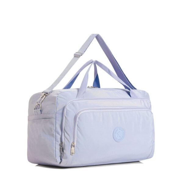 18581 - Bolso Trendy +INFO+FOTOS  Info: Bolsillo fronts, lat, botinero, tir desmnt, org int, suj p valija  Composición: Nylon  Alto: 28cm  Ancho: 48cm  Profundidad: 20cm - Imagen 7