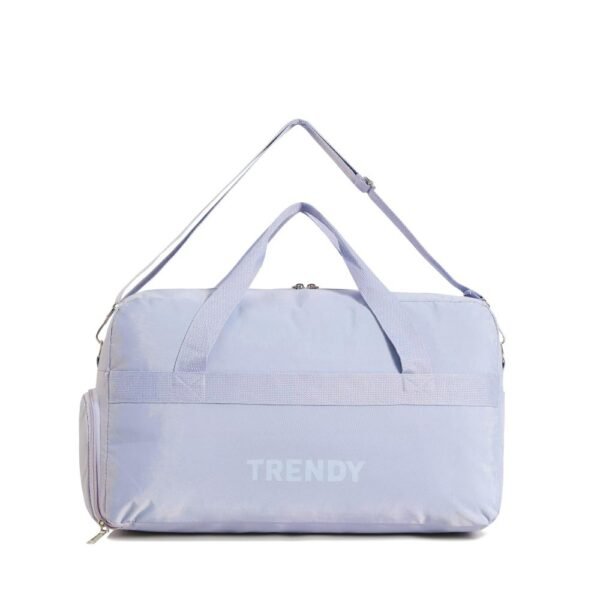 18581 - Bolso Trendy +INFO+FOTOS  Info: Bolsillo fronts, lat, botinero, tir desmnt, org int, suj p valija  Composición: Nylon  Alto: 28cm  Ancho: 48cm  Profundidad: 20cm - Imagen 6