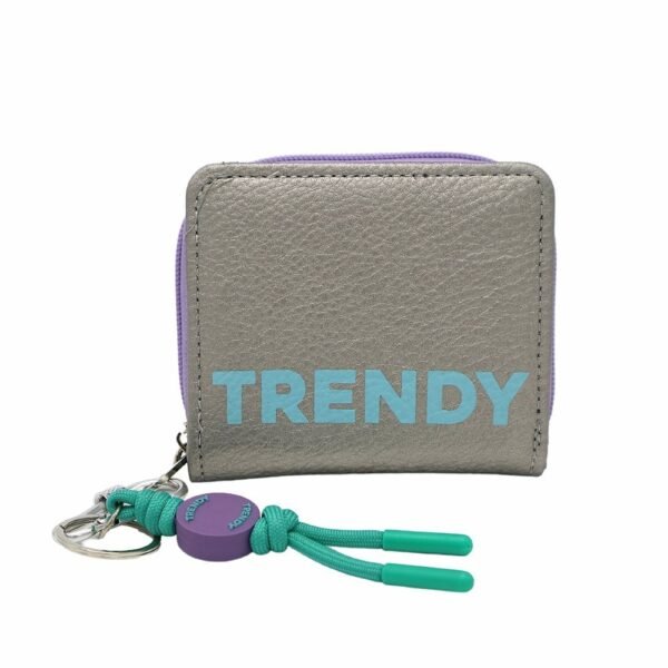 28709 - Billetera Trendy , +INFO+FOTOS Info: Llavero desmontable, incluye packaging Composición: PU Alto: 8cm Ancho: 12cm Profundidad: 3cm - Imagen 5