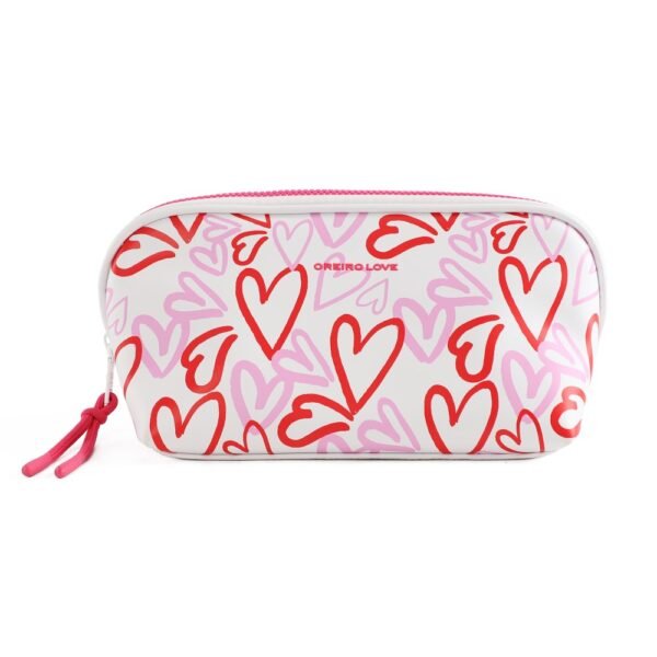 28846 - Portacosmeticos Oreiro Love , +INFO+FOTOS Info: Organizador interno Composición: PU Alto: 13cm Ancho: 28cm Profundidad: 12cm - Imagen 8