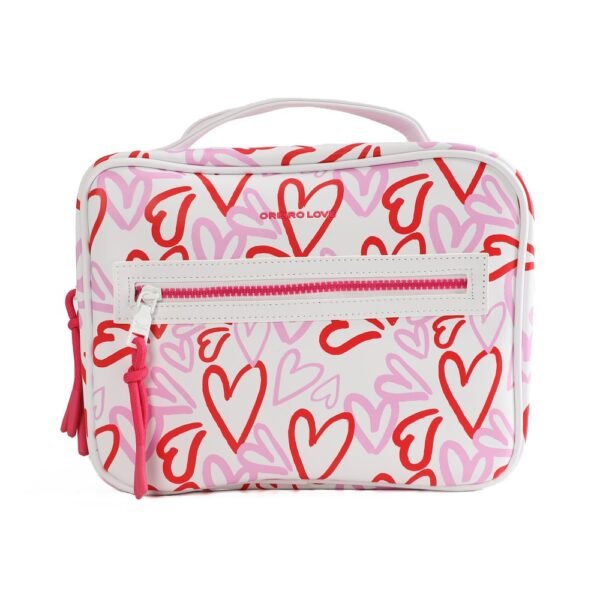 28848 - Portacosmeticos Oreiro Love ,+INFO+FOTOS Info: Bolsillo frontal, organizador interno impermeable Composición: PU Alto: 21cm Ancho: 27cm Profundidad: 11cm - Imagen 9