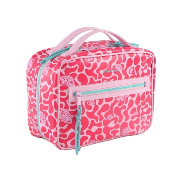 28848 - Portacosmeticos Oreiro Love ,+INFO+FOTOS Info: Bolsillo frontal, organizador interno impermeable Composición: PU Alto: 21cm Ancho: 27cm Profundidad: 11cm - Imagen 3