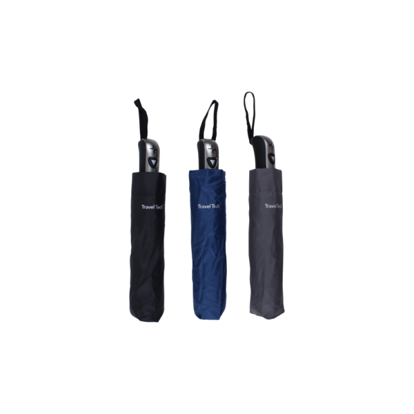 28867 - Paraguas Travel Tech +info+fotos Info: Tamaño mini, sistema automático de apertura, incluye packaging Composición: Nylon Alto: 97 cm - Imagen 6