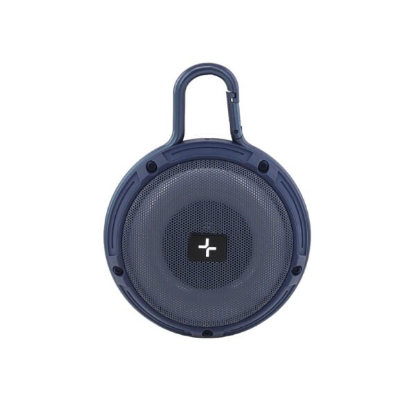 30443- PARLANTE TRAVEL TECH ,15X11X4 +INFO+FOTOS ,RESISTENTE AL AGUA ,MICRO SD 10 HORAS DE AUTONOMÍA ,MOSQUETON INTEGRADO PARA COLGAR ,TAPA ANTI-SUCIEDAD,INCLUYE CABLE DE CARGA , INCLUYE PACKAGING - Imagen 4