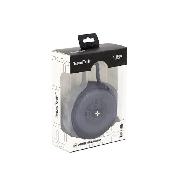 30443- PARLANTE TRAVEL TECH ,15X11X4 +INFO+FOTOS ,RESISTENTE AL AGUA ,MICRO SD 10 HORAS DE AUTONOMÍA ,MOSQUETON INTEGRADO PARA COLGAR ,TAPA ANTI-SUCIEDAD,INCLUYE CABLE DE CARGA , INCLUYE PACKAGING - Imagen 14