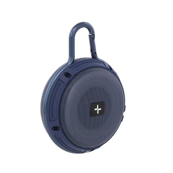 30443- PARLANTE TRAVEL TECH ,15X11X4 +INFO+FOTOS ,RESISTENTE AL AGUA ,MICRO SD 10 HORAS DE AUTONOMÍA ,MOSQUETON INTEGRADO PARA COLGAR ,TAPA ANTI-SUCIEDAD,INCLUYE CABLE DE CARGA , INCLUYE PACKAGING - Imagen 5