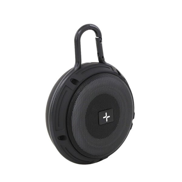 30443- PARLANTE TRAVEL TECH ,15X11X4 +INFO+FOTOS ,RESISTENTE AL AGUA ,MICRO SD 10 HORAS DE AUTONOMÍA ,MOSQUETON INTEGRADO PARA COLGAR ,TAPA ANTI-SUCIEDAD,INCLUYE CABLE DE CARGA , INCLUYE PACKAGING - Imagen 8